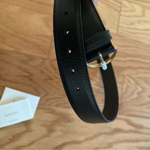 Gucci Belt in textured leather - Color Black